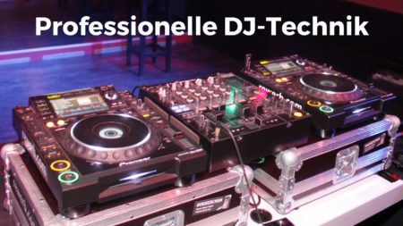 Professionelle DJ-Technik von DJ Thorsten Weber