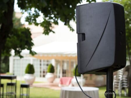 Eigene Lautsprecher statt DJ Technik für Hochzeit?